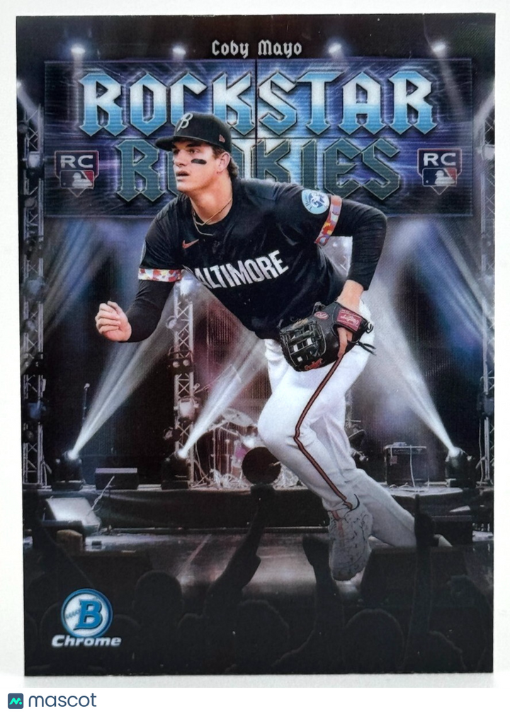 ⚾️ 2025 Bowman #RR-7 Rockstar Rookies - Coby Mayo (RC) - Orioles