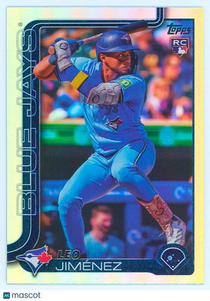 ⚾️ 2025 Topps Series 2 #535 Rainbow Foil - Leo Jimenez (RC) Rookie