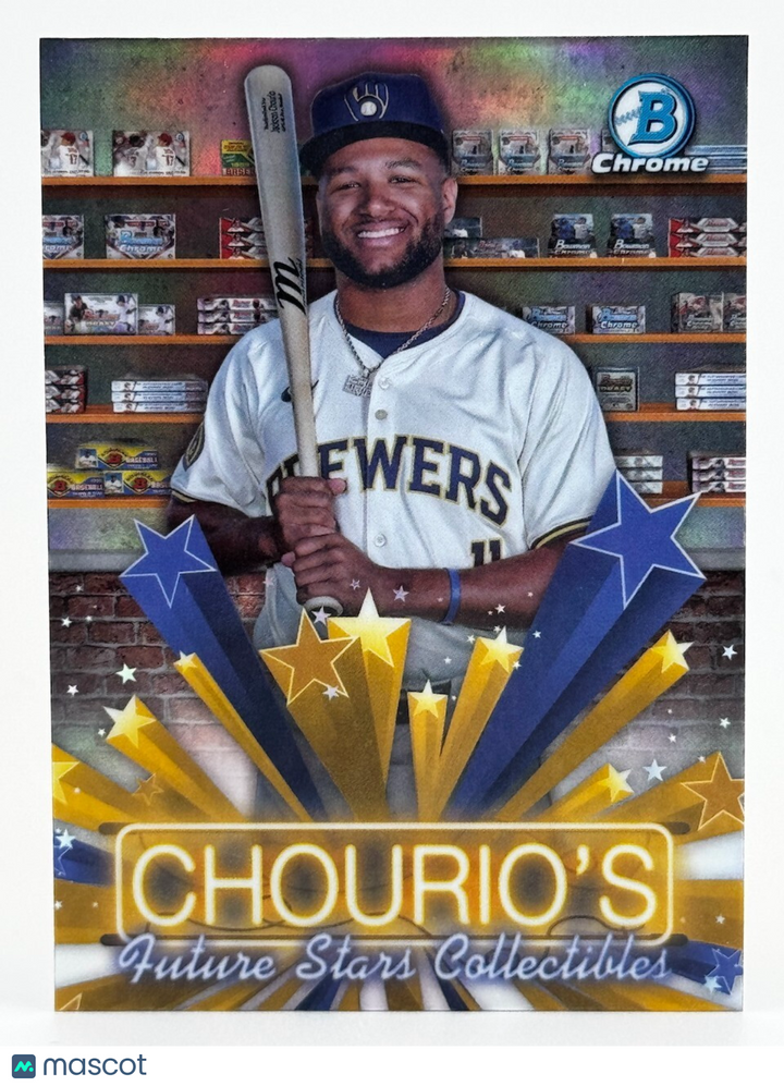 ⚾️ 2025 Bowman #HS-3 Hobby Stars Refractor - Jackson Chourio - Brewers