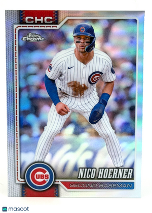 2026 Topps Chrome #29 Nico Hoerner - Cubs - REFRACTOR