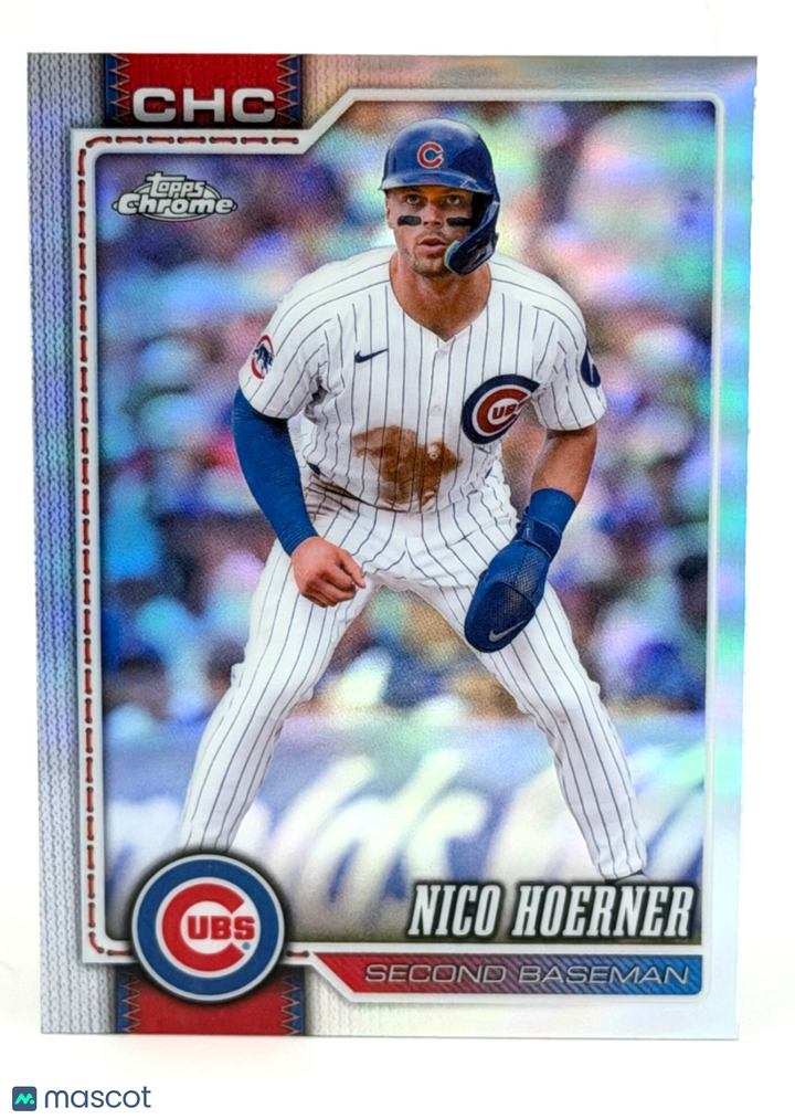 2026 Topps Chrome #29 Nico Hoerner - Cubs - REFRACTOR