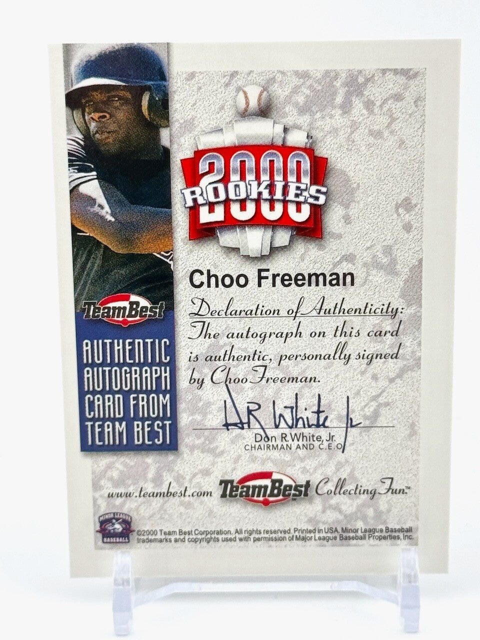 2000 Team Best Choo Freeman #CHFR