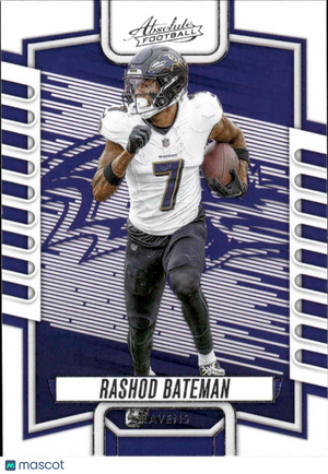 2023 Panini Absolute #86 Rashod Bateman