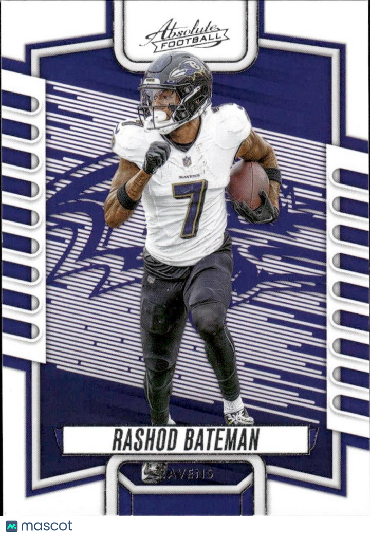 2023 Panini Absolute #86 Rashod Bateman