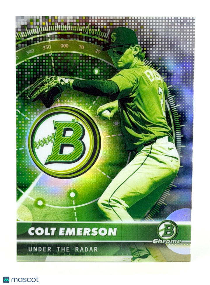 2026 Bowman Colt Emerson Chrome #YR-4 Under the Radar Refractor