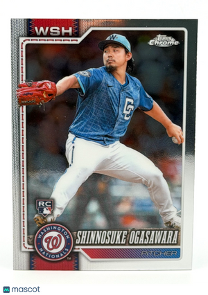 2026 Topps Chrome Shinnosuke Ogasawara RC Rookie #64