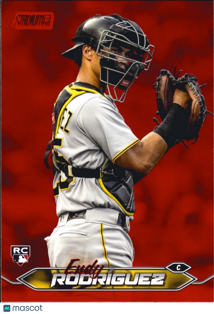 2024 Topps Stadium Club - Red Foil - #249 Endy Rodriguez (RC) Rookie