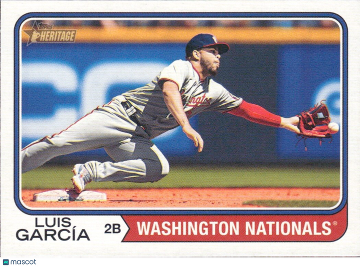 2023 Topps Heritage High Number - #577 Luis Garcia