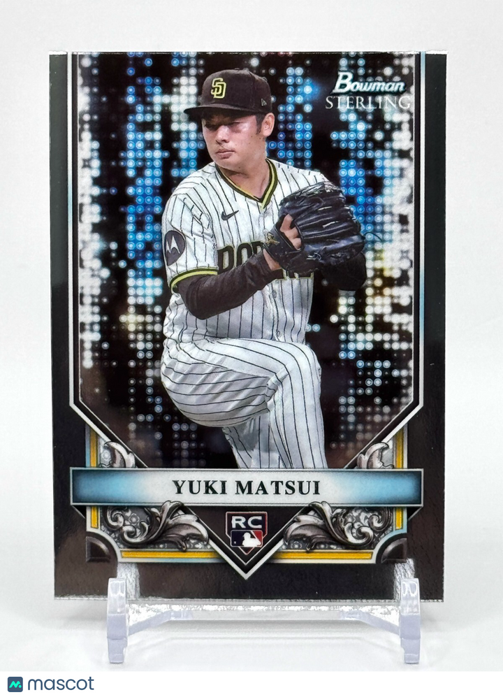 2024 BOWMAN STERLING ROOKIES #BSR-15 YUKI MATSUI (RC) - PADRES