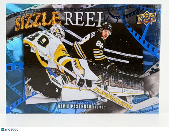 2025-26 Upper Deck Series 1 - Sizzle Reel #SR-27 David Pastrnak