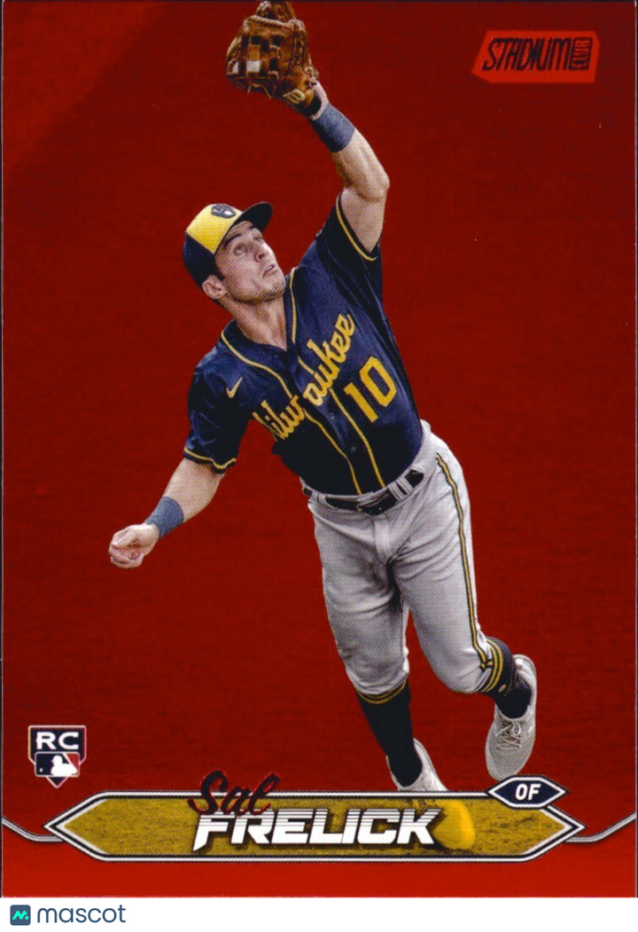 2024 Topps Stadium Club - Red Foil - #183 Sal Frelick (RC) Rookie