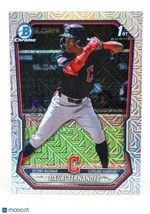 2026 Bowman Chrome Dauri Fernandez #BCP-116 Silver MOJO Refractor - 1st Bowman
