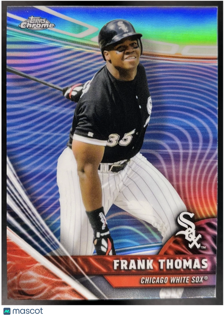 2026 Topps Chrome #RVH-23 FRANK THOMAS HOF - Chrome Rivals Refractor