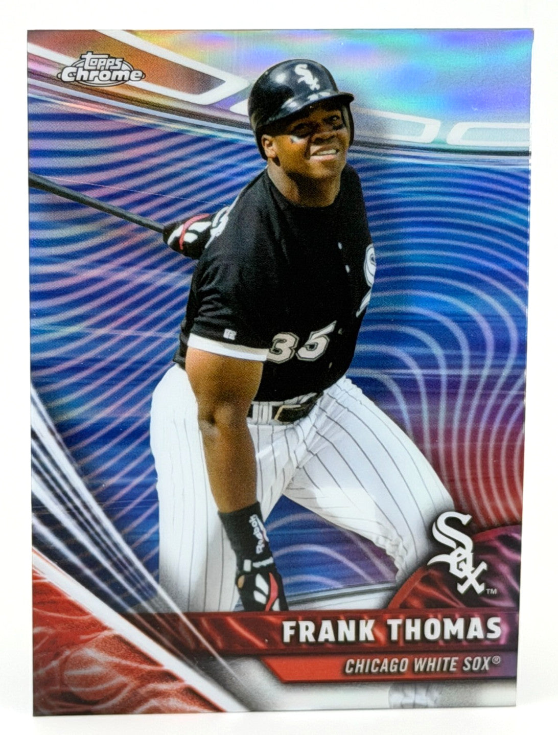 2026 Topps Chrome #RVH-23 FRANK THOMAS HOF - Chrome Rivals Refractor