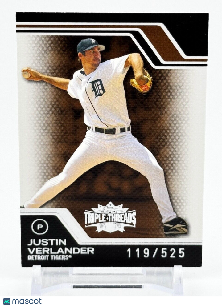 2008 Topps TRIPLE THREADS /525 - #131 Justin Verlander