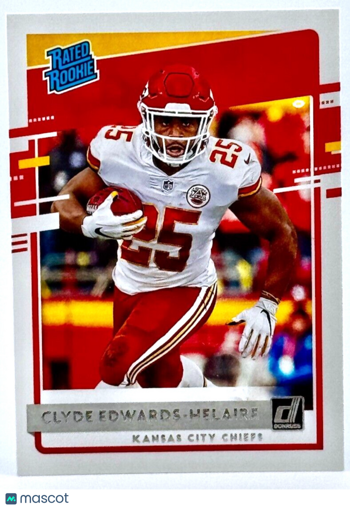 2020 Panini Donruss - Rated Rookie #321 Clyde Edwards-Helaire (RC)