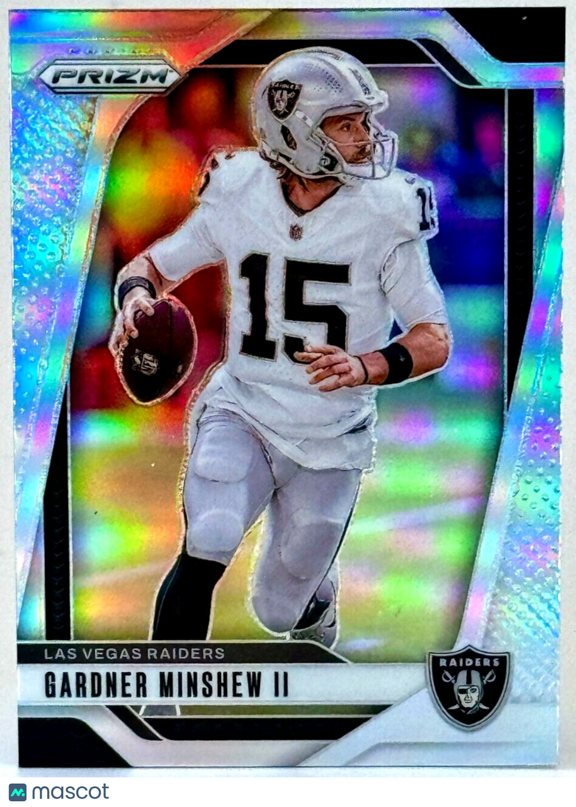 🏈 2024 Panini Prizm #148 Silver Prizm - Gardner Minshew II - Raiders