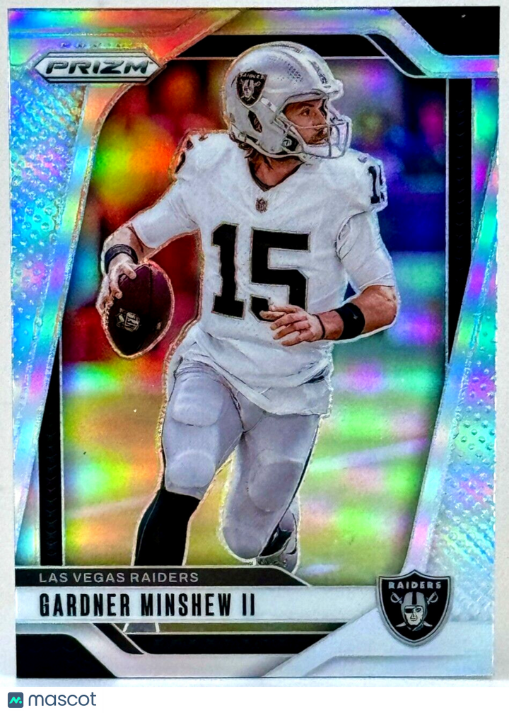 🏈 2024 Panini Prizm #148 Silver Prizm - Gardner Minshew II - Raiders