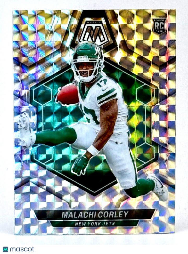 🏈 2024 Panini Mosaic #359 (RC) Rookie - MOSAIC PRIZM - Malachi Corley - Jets 🏈