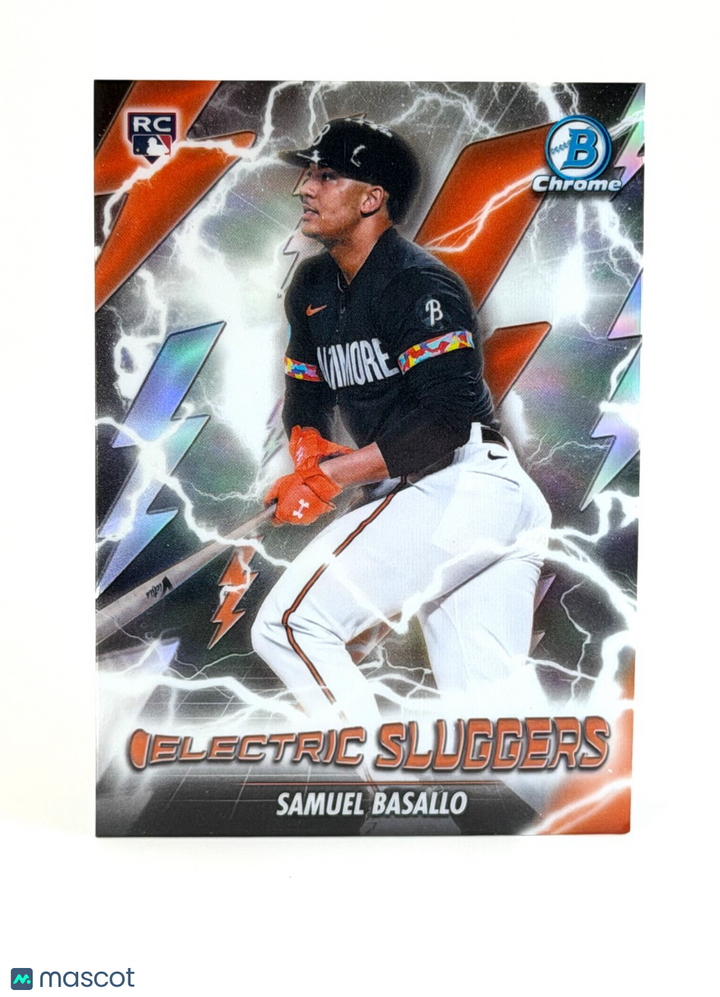 ⚾️ 2026 Bowman Chrome Samuel Basallo RC Rookie - Electric Sluggers #ES-10