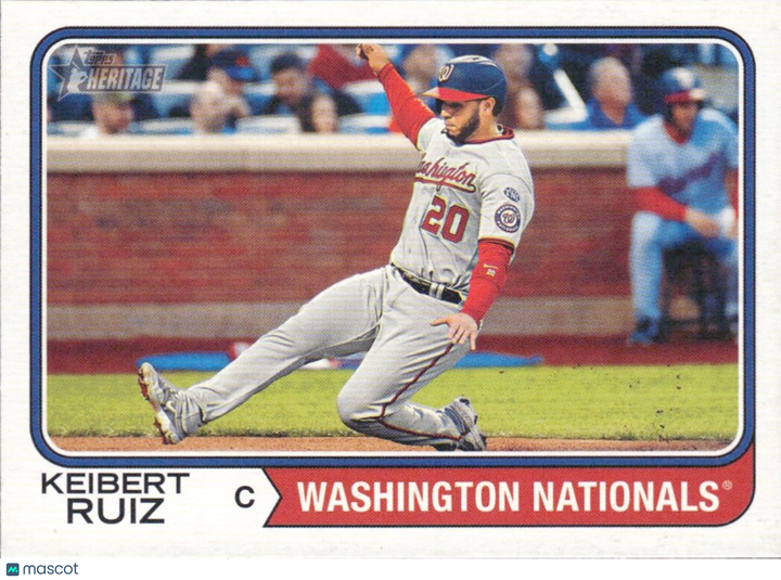 2023 Topps Heritage High Number Keibert Ruiz #635