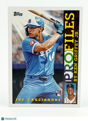2026 Topps #TP-22 ProFiles by Ken Griffey Jr. - Jac Caglianone (RC) Rookie