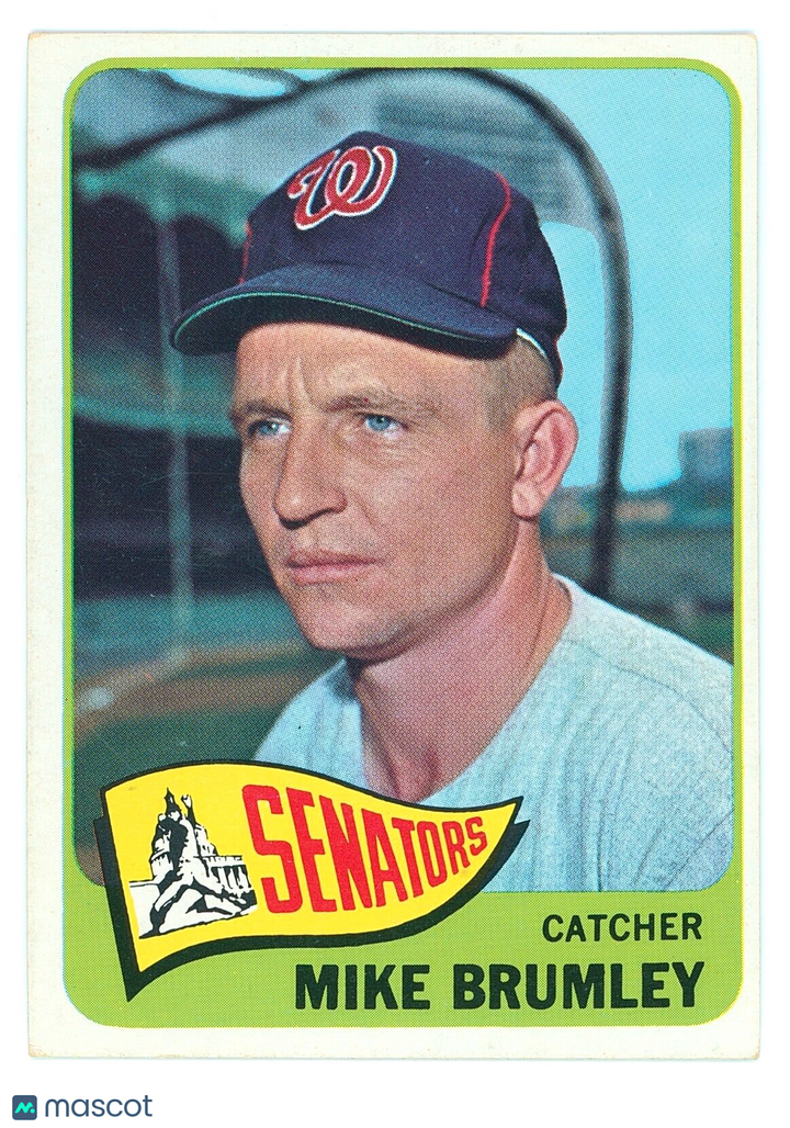 ⚾️ 1965 Topps - High Number - Mike Brumley #523 - EX/EX+