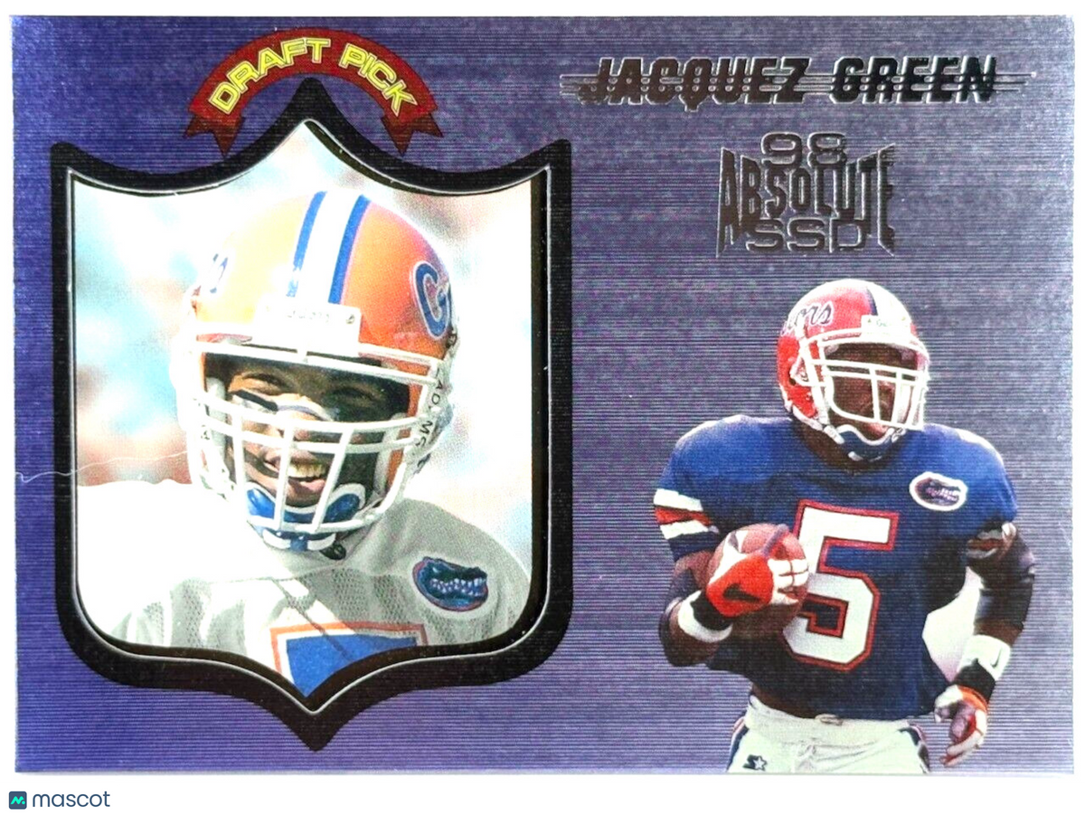 1998 Playoff Absolute SSD - #53 Jacquez Green (RC) Rookie - Gators/Colts