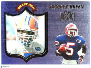1998 Playoff Absolute SSD - #53 Jacquez Green (RC) Rookie - Gators/Colts