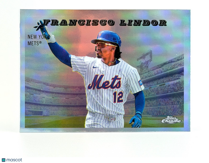 2025 Topps Chrome Platinum #55RS-3 1955 Topps Rails & Sails - Francisco Lindor