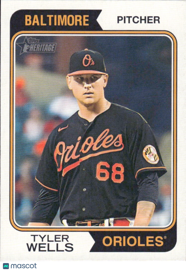 2023 Topps Heritage High Number - #570 Tyler Wells