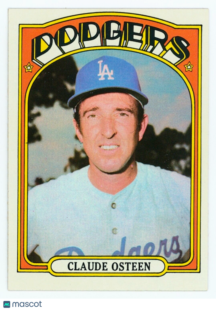 1972 Topps - #297 Claude Osteen - NM