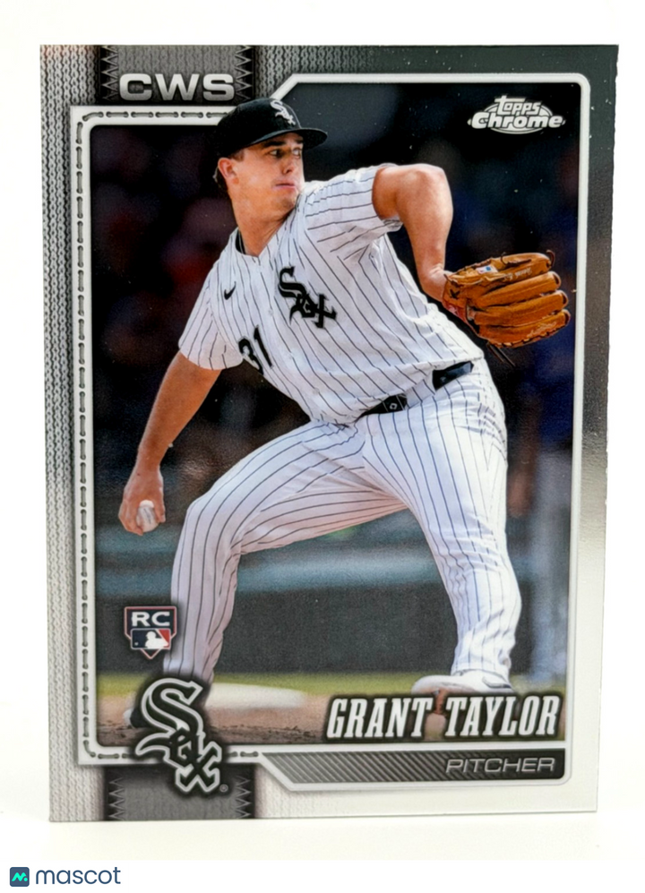 2026 Topps Chrome #259 Grant Taylor RC Rookie - White Sox