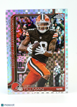 🏈 2025 Topps Chrome Football #67 George Tillman X-FRACTOR