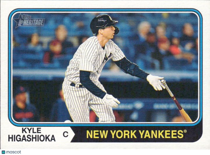 2023 Topps Heritage High Number - #633 Kyle Higashioka