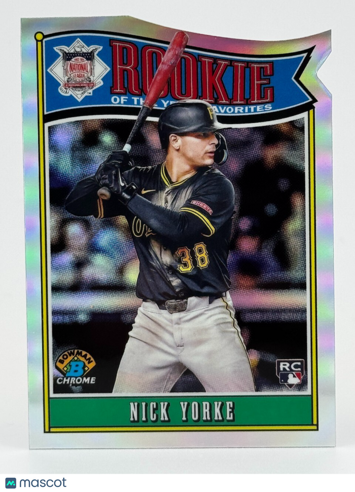 ⚾️ 2025 Bowman #ROY-14 Rookie of the Year Favorites Die-Cut - Nick Yorke (RC)