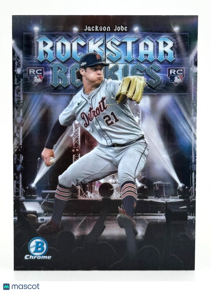 ⚾️ 2025 Bowman #RR-10 Rockstar Rookies - Jackson Jobe - Tigers