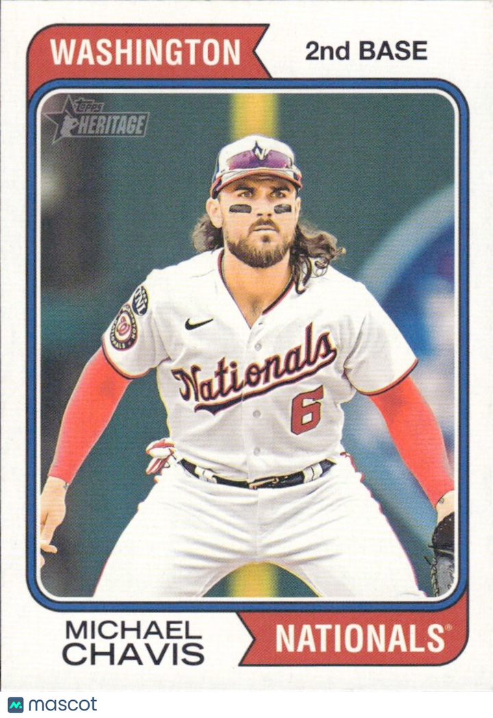 2023 Topps Heritage High Number - #604 Michael Chavis