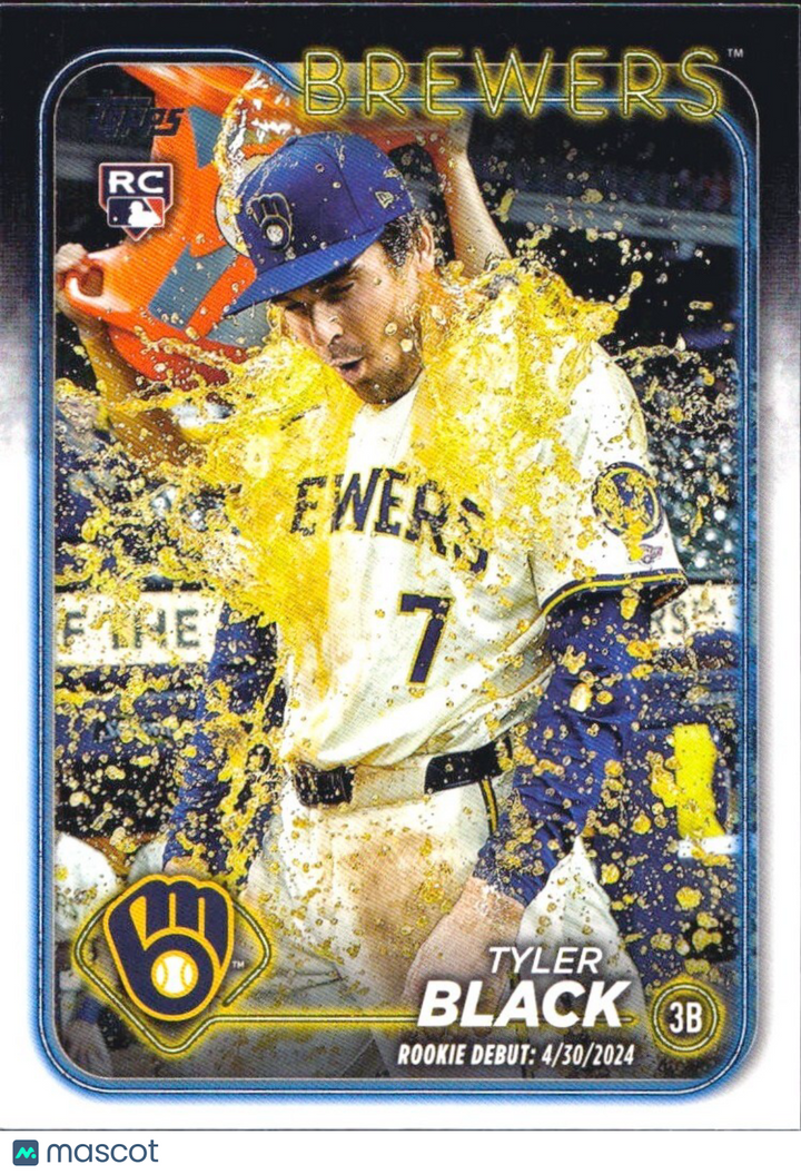 2024 Topps Update Series - Rookie Debut #US150 Tyler Black (RC)