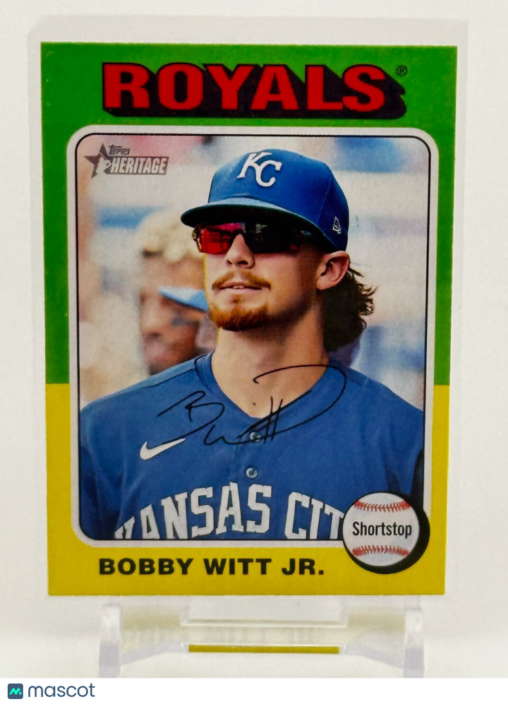 2024 Topps Heritage - #404 Bobby Witt Jr.