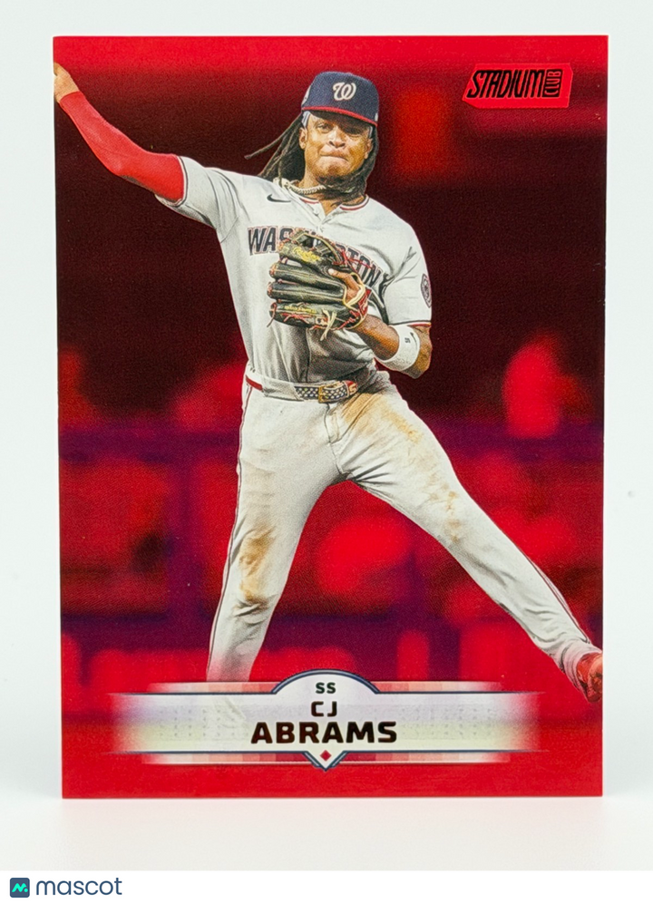 ⚾️ 2025 Topps Stadium Club #188 RED Parallel - C.J. Abrams
