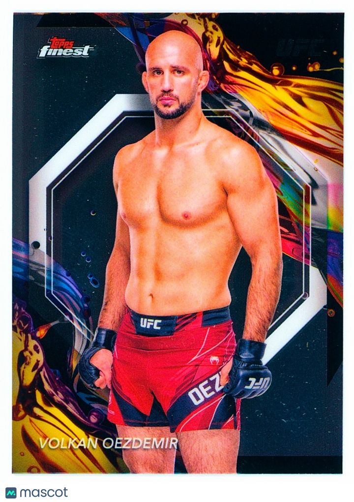 🥊 2024 Topps Finest UFC #125 Uncommon - Volkan Oezdemir