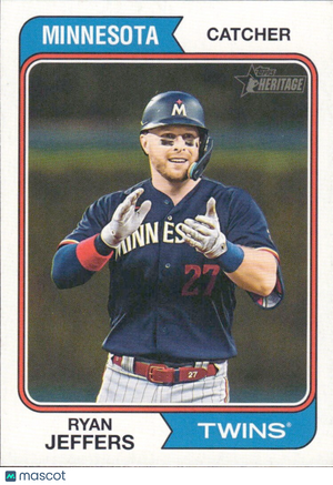 2023 Topps Heritage High Number - #659 Ryan Jeffers