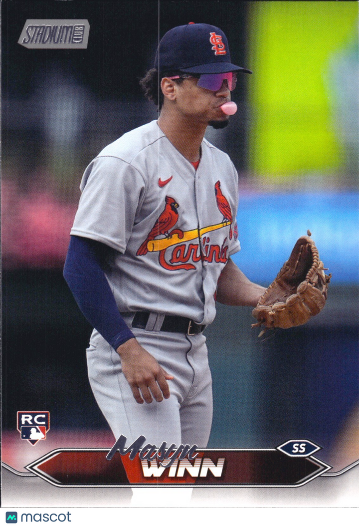 2024 Topps Stadium Club - #264 Masyn Winn (RC) Rookie
