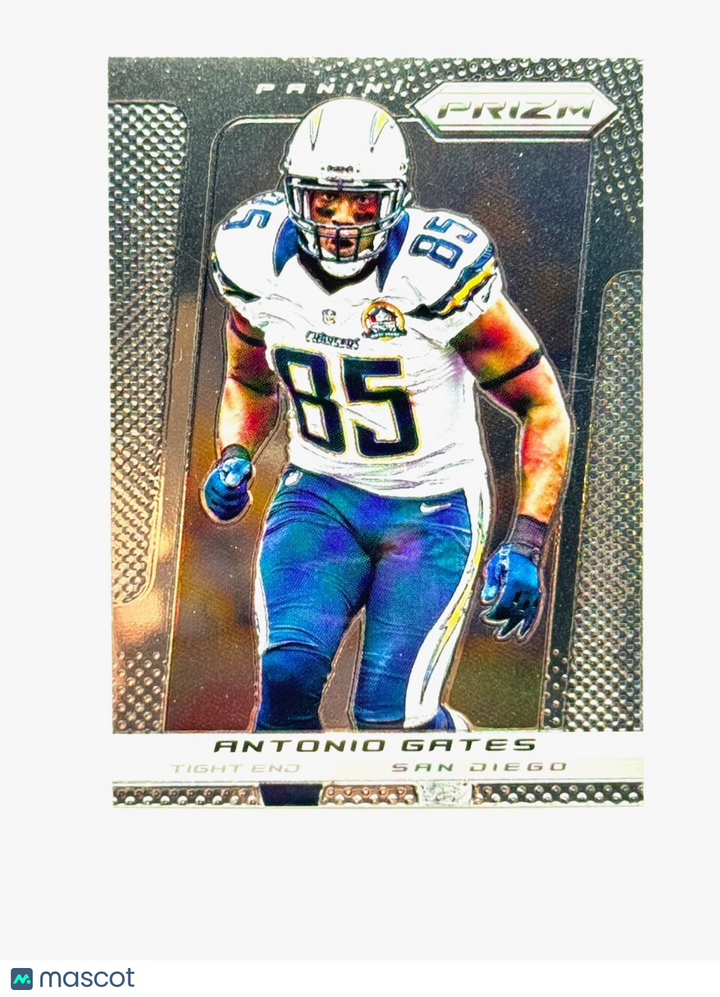 2013 PANINI PRIZM - SILVER PRIZM - ANTONIO GATES #101 - 8 PRO BOWLS - CHARGERS