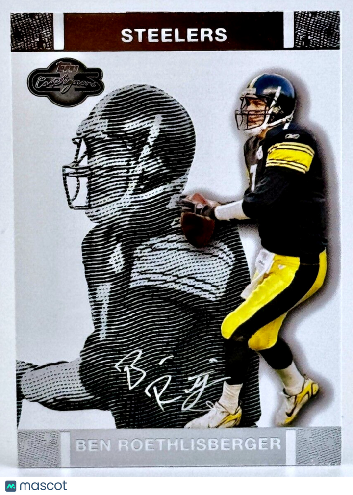 2007 Topps Co-Signers - #10 Ben Roethlisberger - Steelers