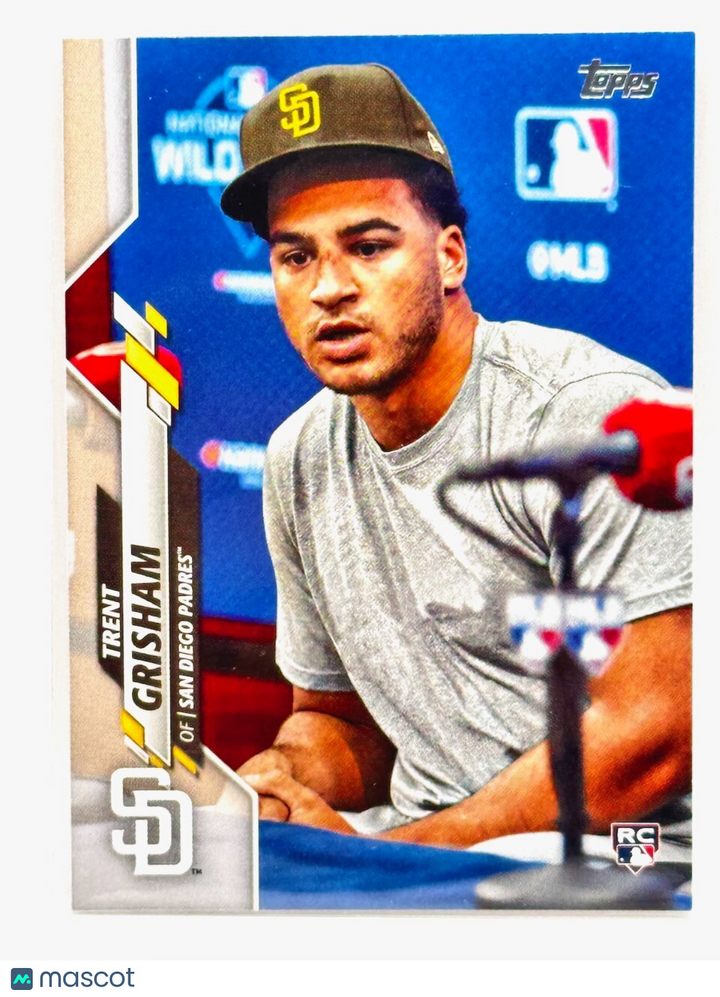 2020 TOPPS UPDATE SERIES SP PHOTO VARIATION PRESS CONF #U-83 TRENT GRISHAM (RC)