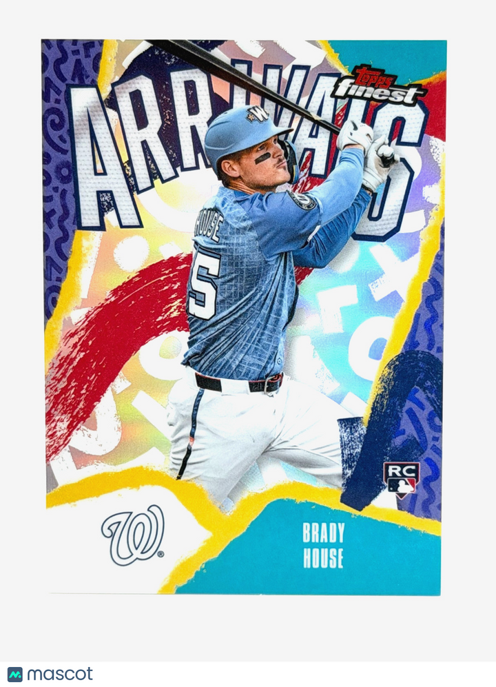 2026 Topps Finest #A-15 Brady House (RC) Rookie - Arrivals REFRACTOR