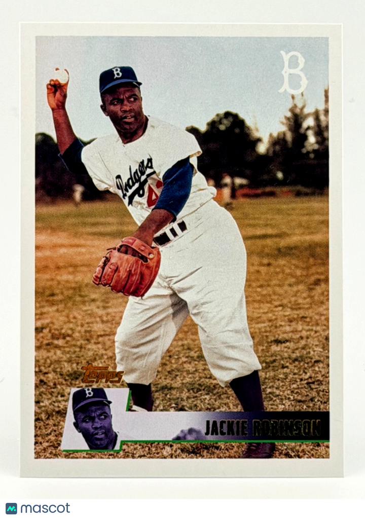 2025 Topps Archives - 1996 Topps Design Variation Jackie Robinson HOF #126 SP