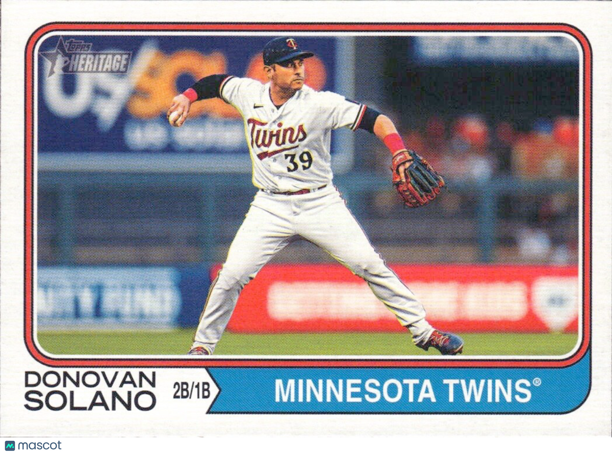 2023 Topps Heritage High Number - #685 Donovan Solano